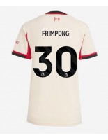 Liverpool Jeremie Frimpong #30 Bortedrakt Dame 2025-26 Korte ermer